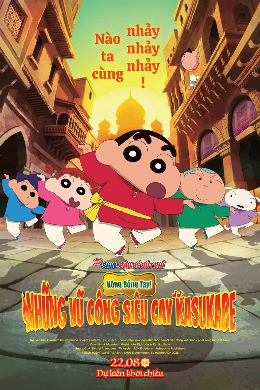 Shin – Cậu Bé Bút Chì 33: Nóng Bỏng Tay! Những Vũ Công Siêu Cay Kasukabe