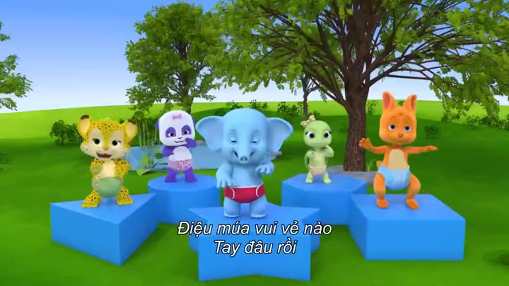 Giúp bé học từ vựng: Bài hát 9 Tập 3 phim Giúp bé học từ vựng: Bài hát