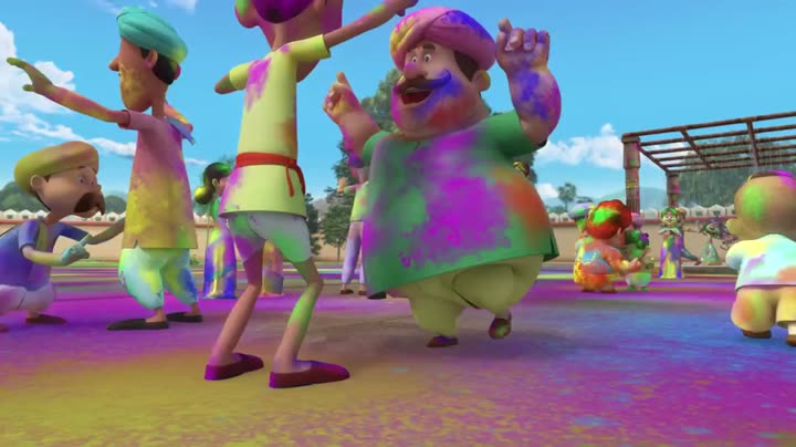 Nhóc Bheem quả cảm: Lễ hội sắc màu 10 Hình ảnh tập 3 Nhóc Bheem quả cảm: Lễ hội sắc màu