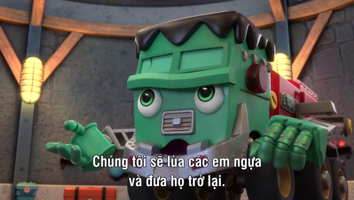 Xe quái vật siêu cấp 9 Tập 7 phim Xe quái vật siêu cấp