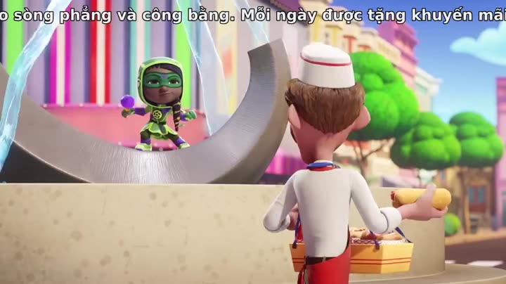 Action Pack: Siêu nhân nhí hành động 9 Tập 3 phim Action Pack: Siêu nhân nhí hành động
